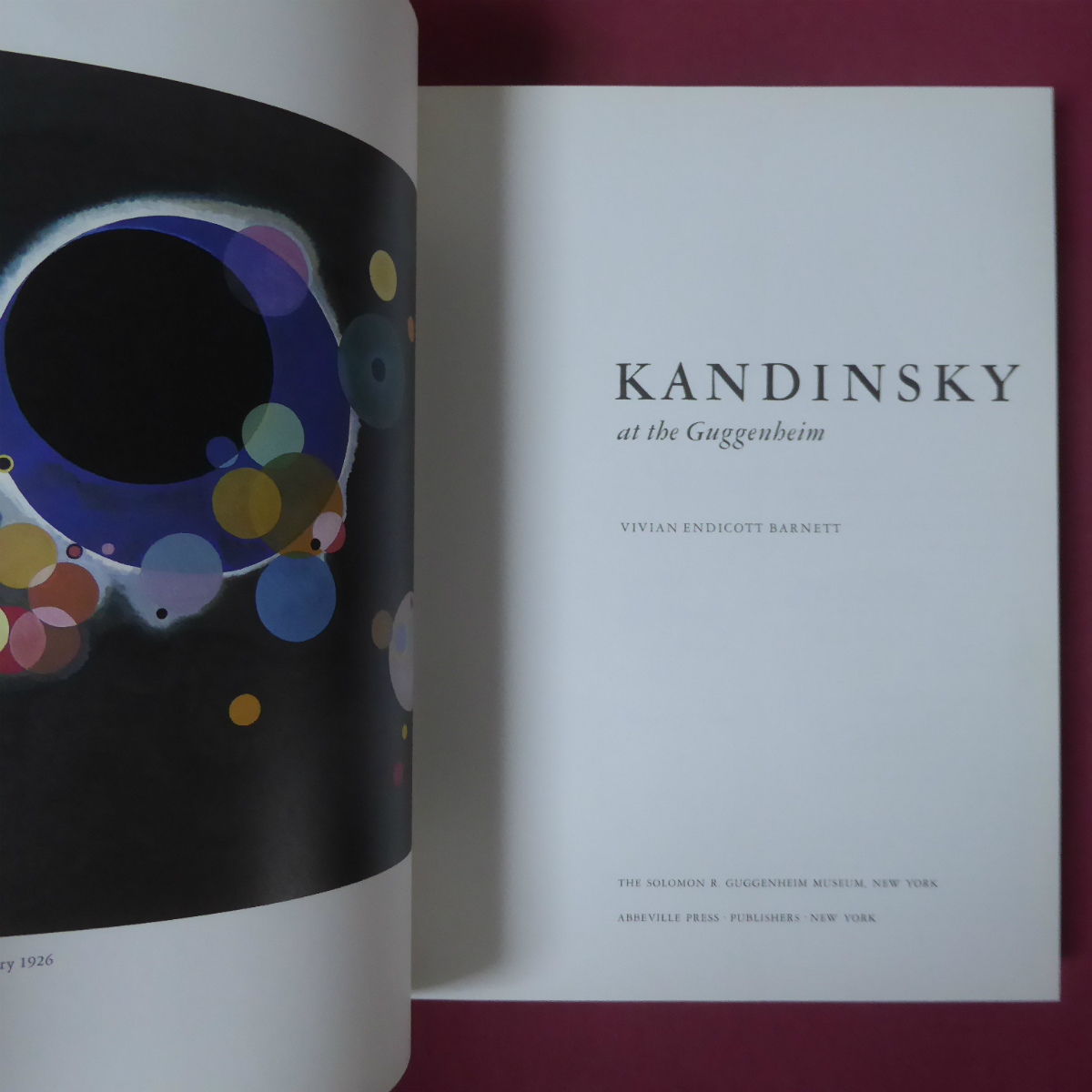 θ14洋書【グッゲンハイムのカンディンスキー：Kandinsky at the Guggenheim/1983年】 @3_画像3