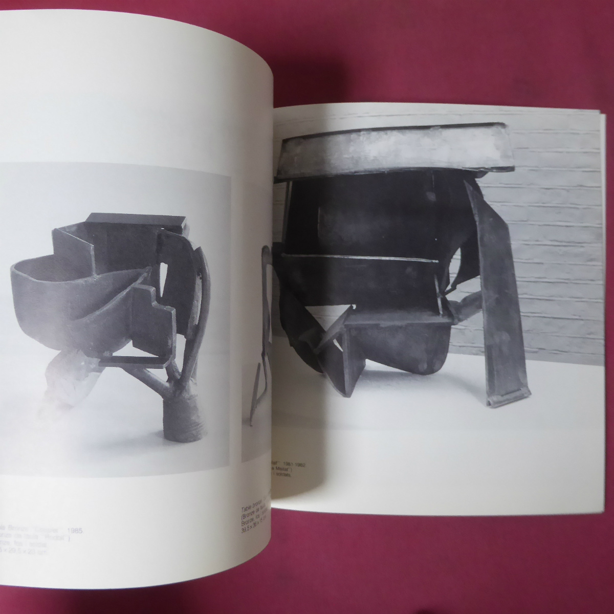 a7/洋書・展覧会小冊子【アンソニー・カロ-彫刻：ANTHONY CARO:ESCULTURES/1986年・GALERIA JOAN PRATS】_画像6