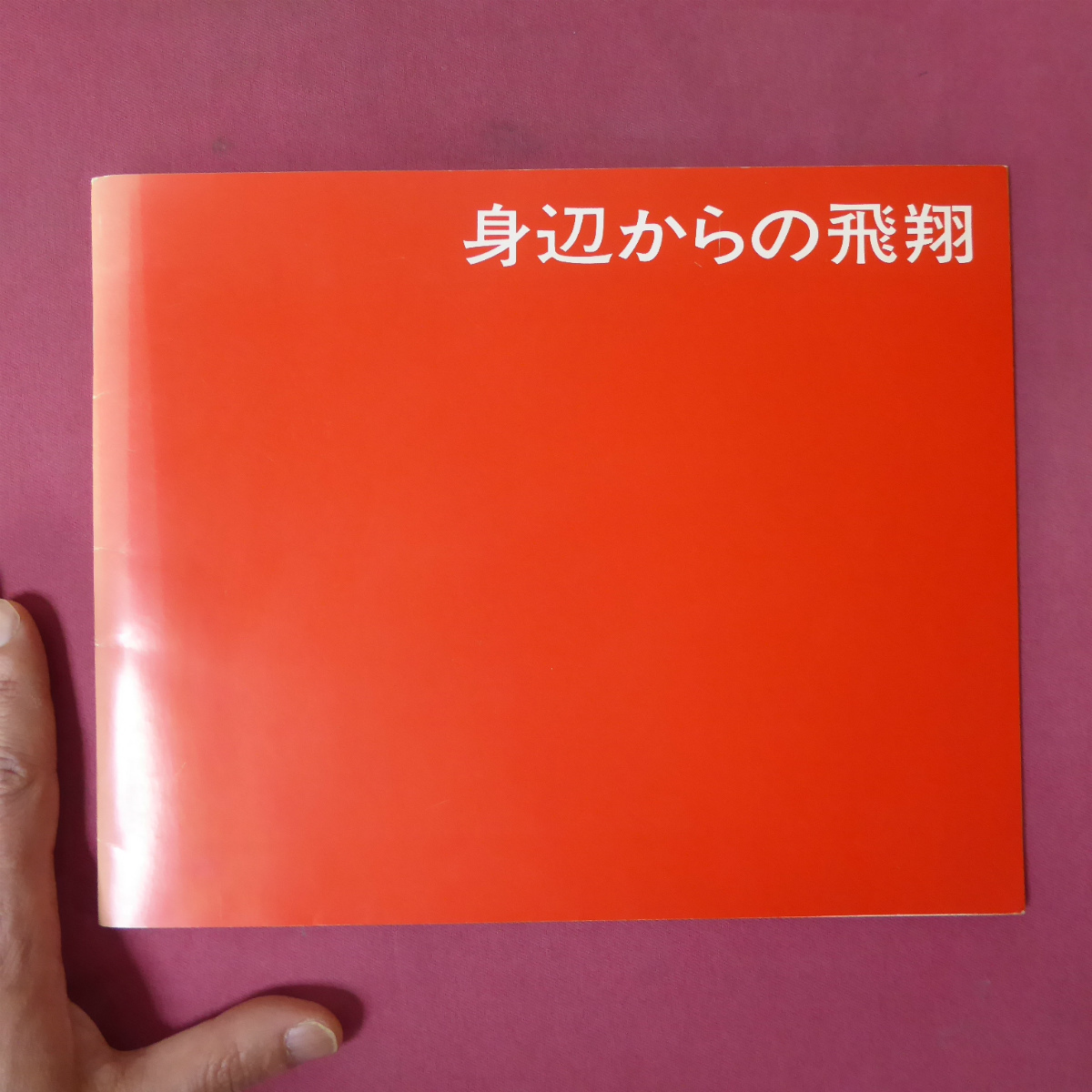 a6図録【特別企画 身辺からの飛翔-芸術おもちゃ+図工少女+地球上の光景-/1984年・Dギャラリー】吉澤美香/松井智恵/坂口正之_画像1