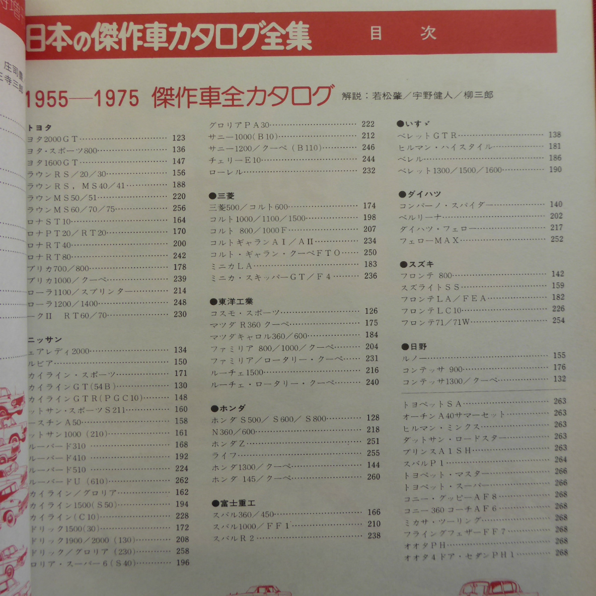 w3/雑誌「ドライバー」臨時増刊【日本の傑作車カタログ全集 with '76-'77 ALL NEW MODEL/昭和51年・八重洲出版】スカイライン/コスモ_画像6