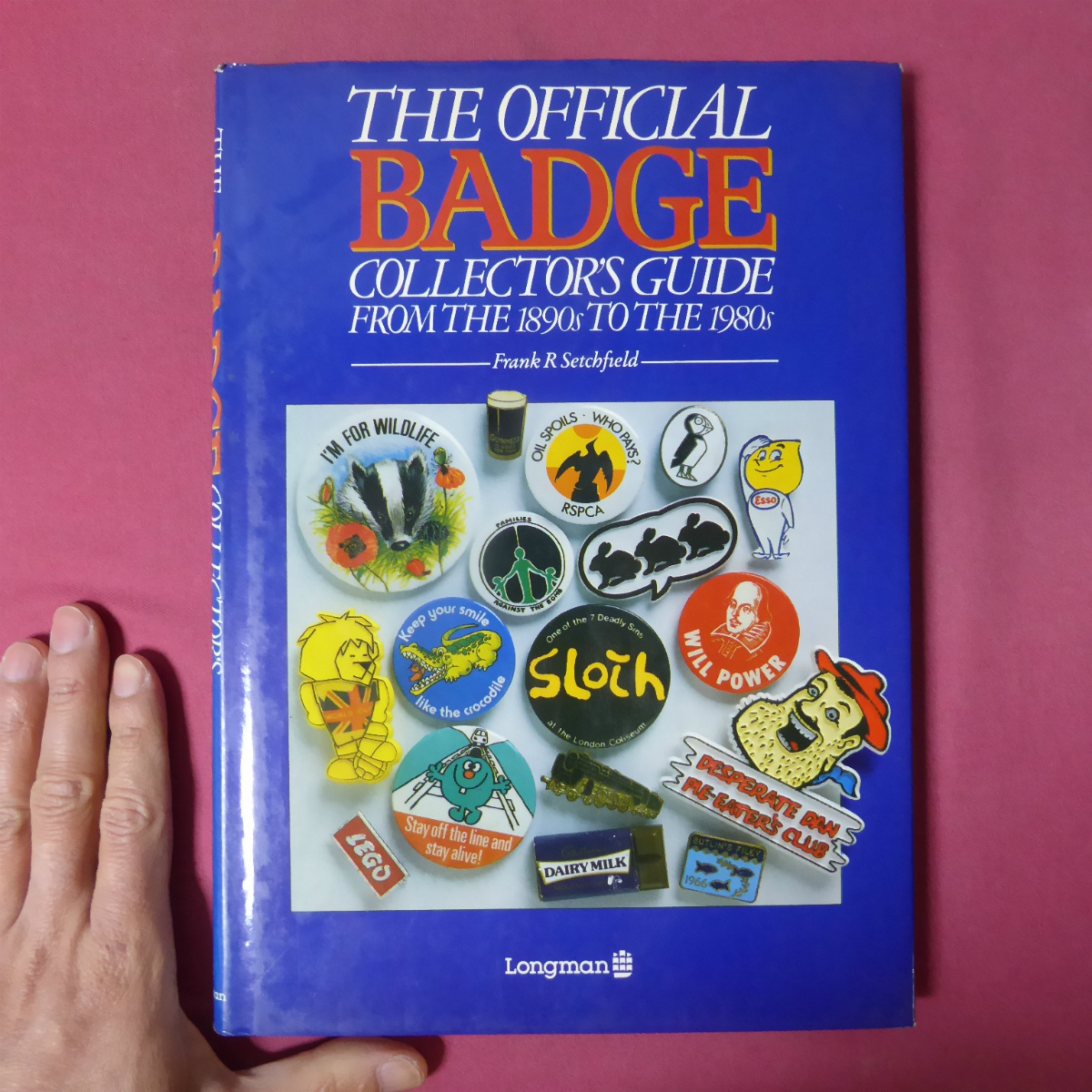 p12洋書【公式バッジコレクターズガイド：1890年代から1980年代まで/Official Badge Collector's Guide: From the 1890's to the 1980's】_画像1