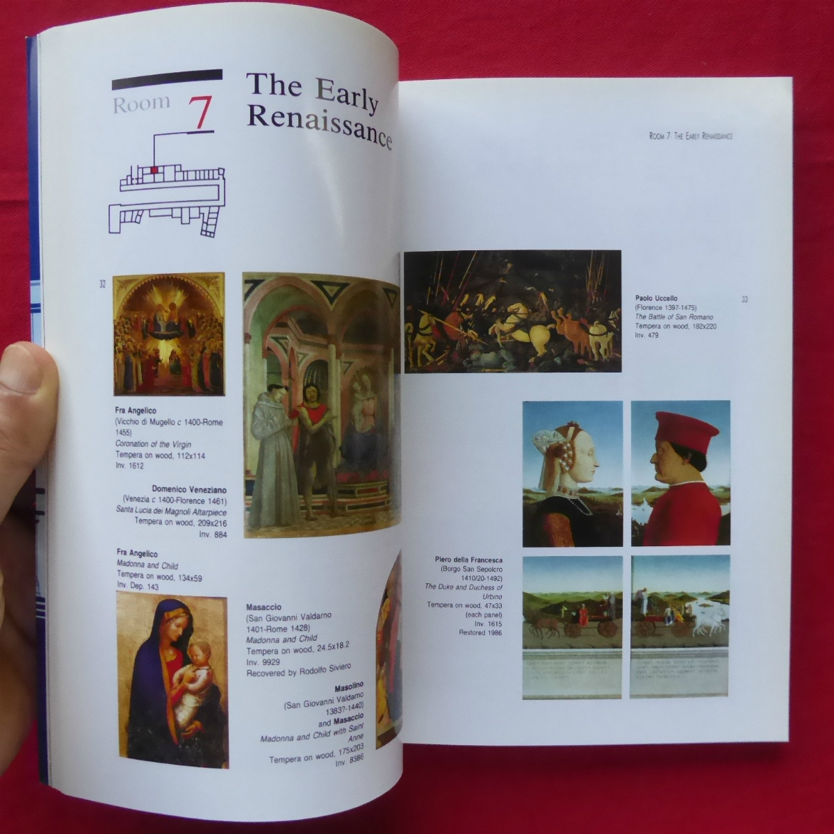 b5/洋書【ウフィツィ美術館ガイド/The Uffizi complete catalogue and guide to the paintings】_画像10