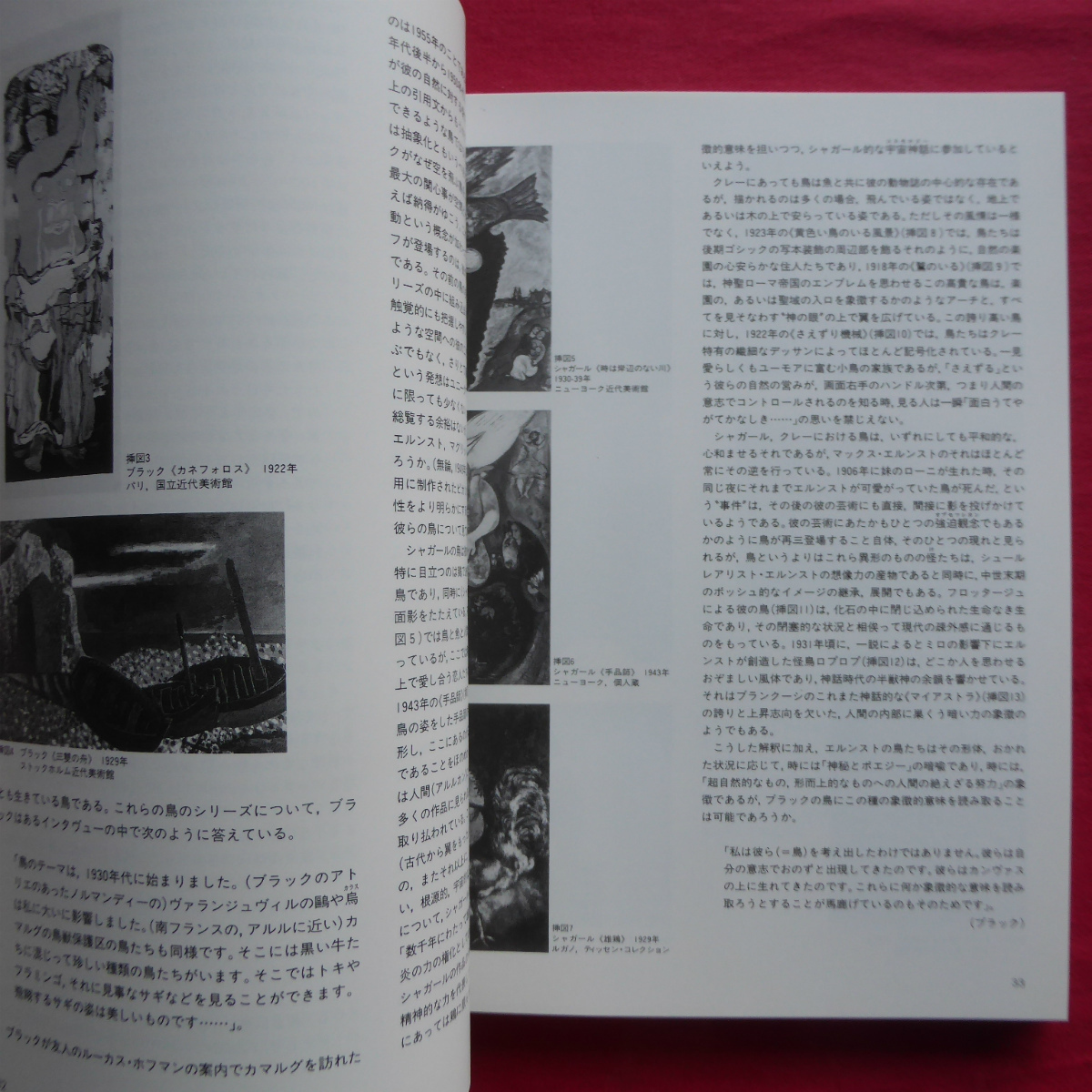 s3図録【ブラック展/1988年・伊勢丹美術館ほか】ブラック芸術の軌跡/千足伸行「ブラックの鳥」_画像8