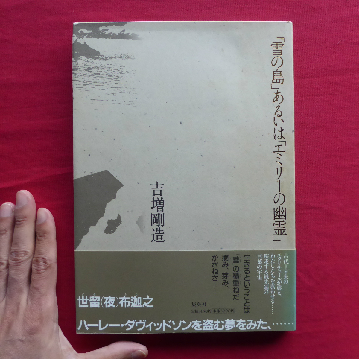 s3/吉増剛造【「雪の島」あるいは「エミリーの幽霊」/集英社・1998年】の画像1