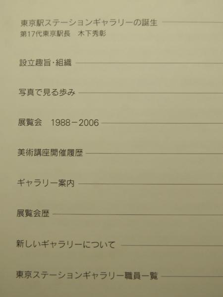 y3図録【1988-2006 TOKYO STATION GALLERY/東京ステーションギャラリーの活動】_画像4