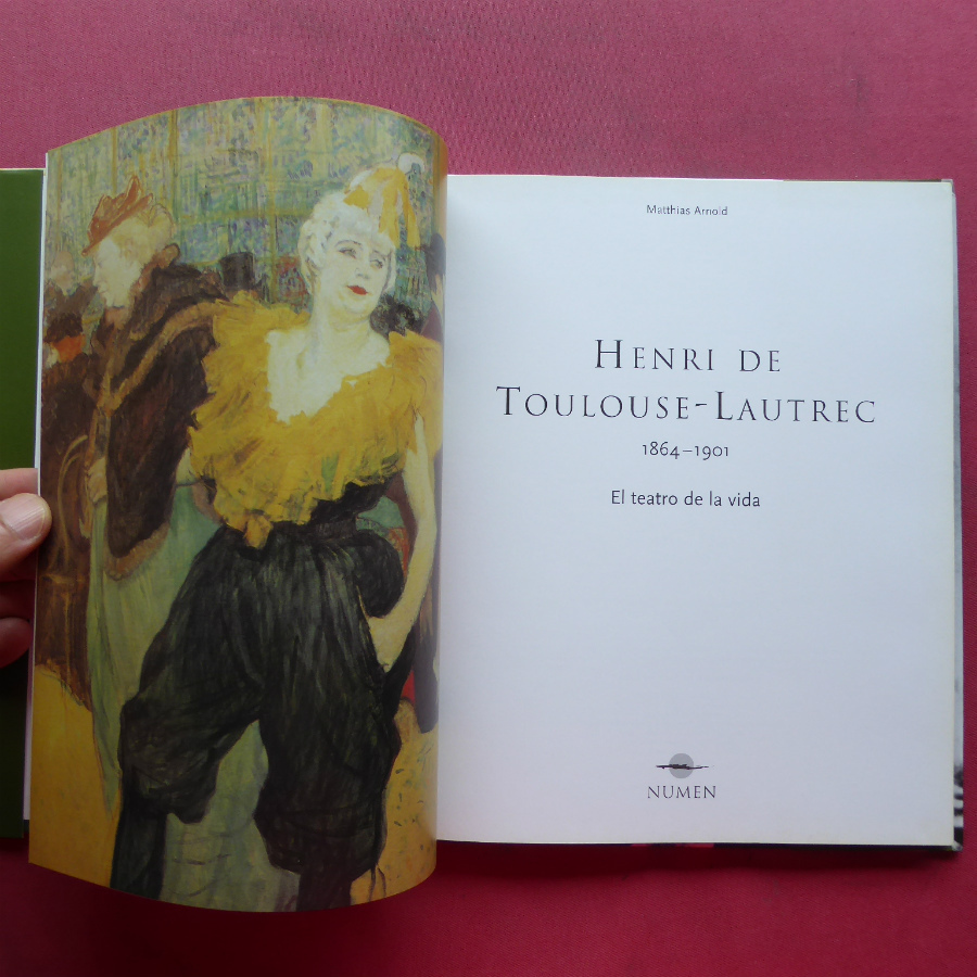 w10洋書画集【TOULOUSE-LAUTREC/トゥールーズ・ロートレック】_画像3