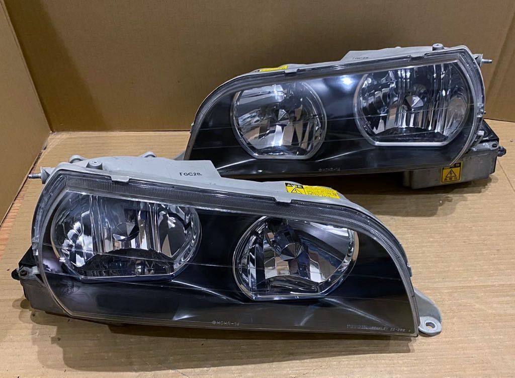 美品 破損無しトヨタ チェイサー JZX100 GX100 HID ヘッドライト 左右