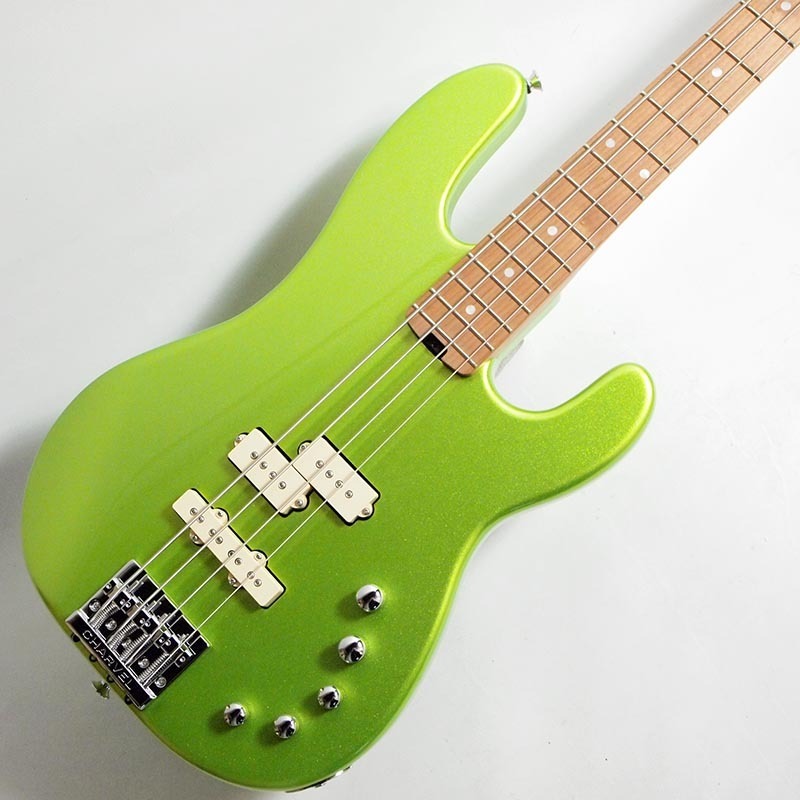 Charvel Pro-Mod San Dimas Bass PJ IV Lime Green Metallic【シャーベル】楽器、器材