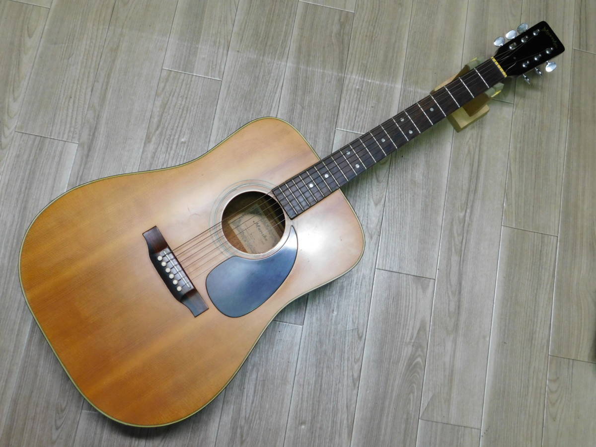 【ジャパンヴィンテージ】Maruha Guitar W315 日本製 70年代 マットフィッシュ 状態良好 マルハギター/C290