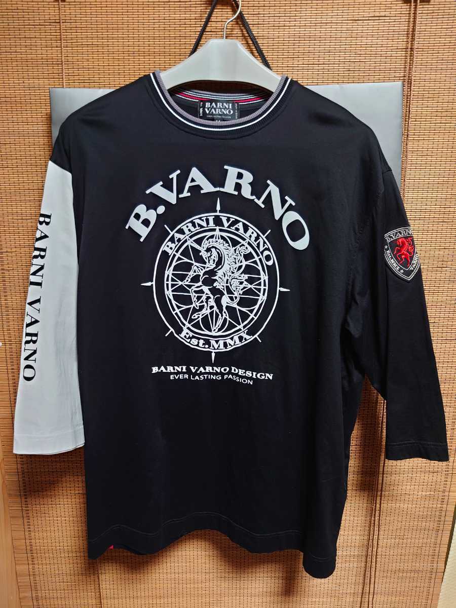 バーニヴァーノ 長袖Tシャツ サイズ LL BARNI VARNO 未使用品 【再入荷