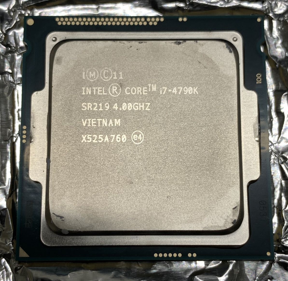 Intel Core i7 -4790K 4.0GHz 動作確認済み