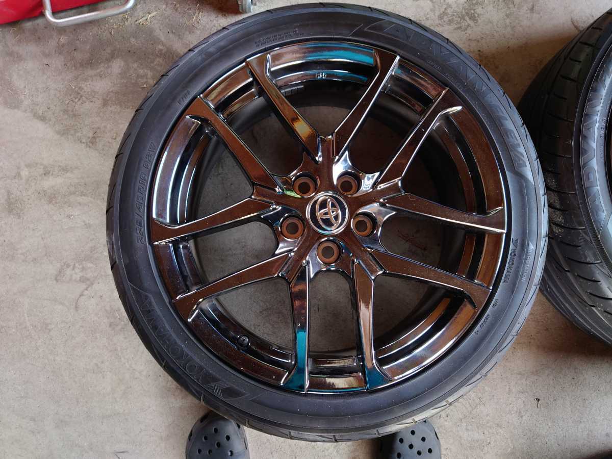 トヨタ C-HR GR Sport 純正アルミホイール 19インチ ENKEI 7.5J+50 225