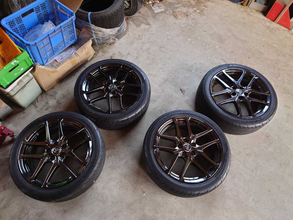 トヨタ C-HR GR Sport 純正アルミホイール 19インチ ENKEI 7.5J+50 225