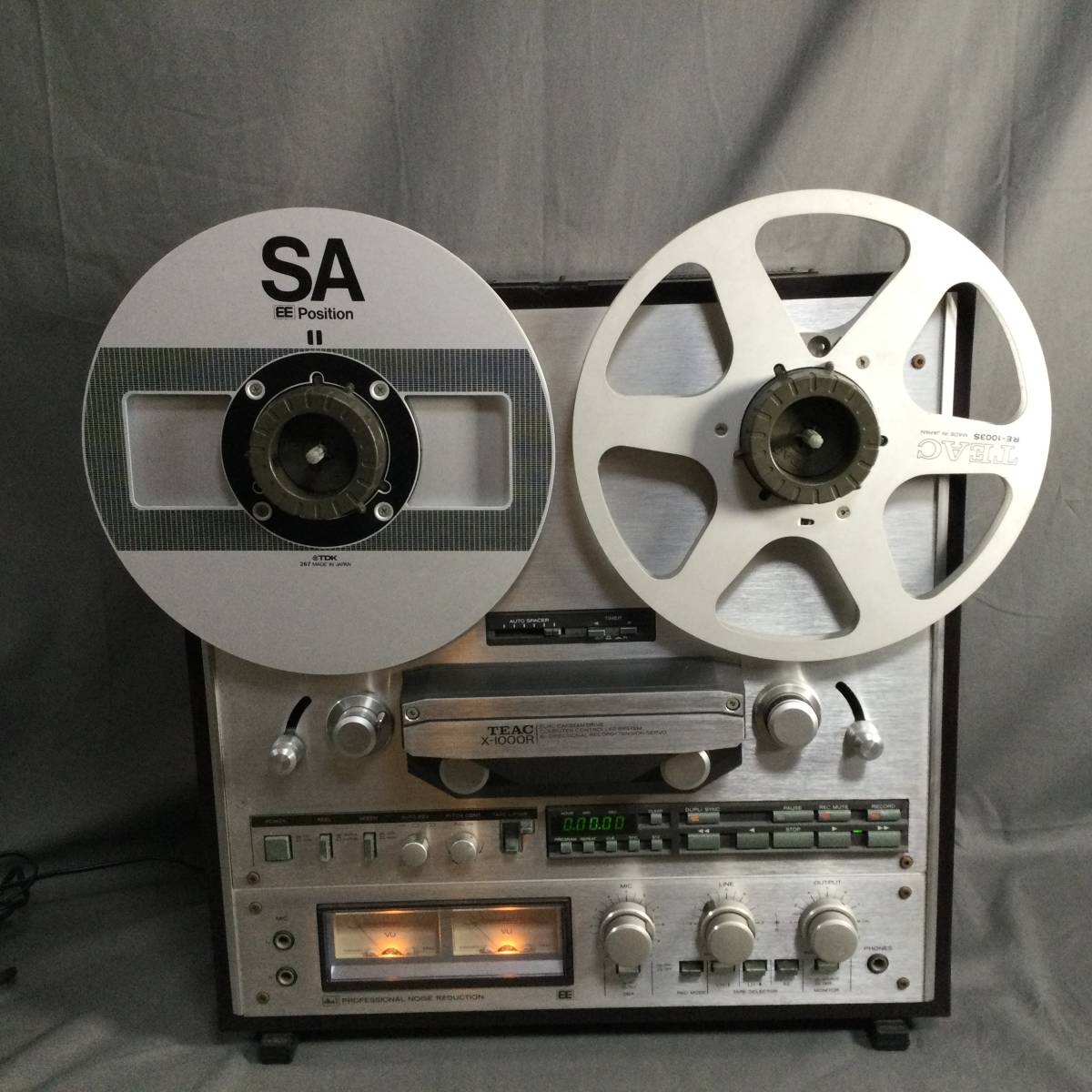 ψ 4/5 202579 TEAC X-1000R STEREO TAPE DECK ティアック オープン