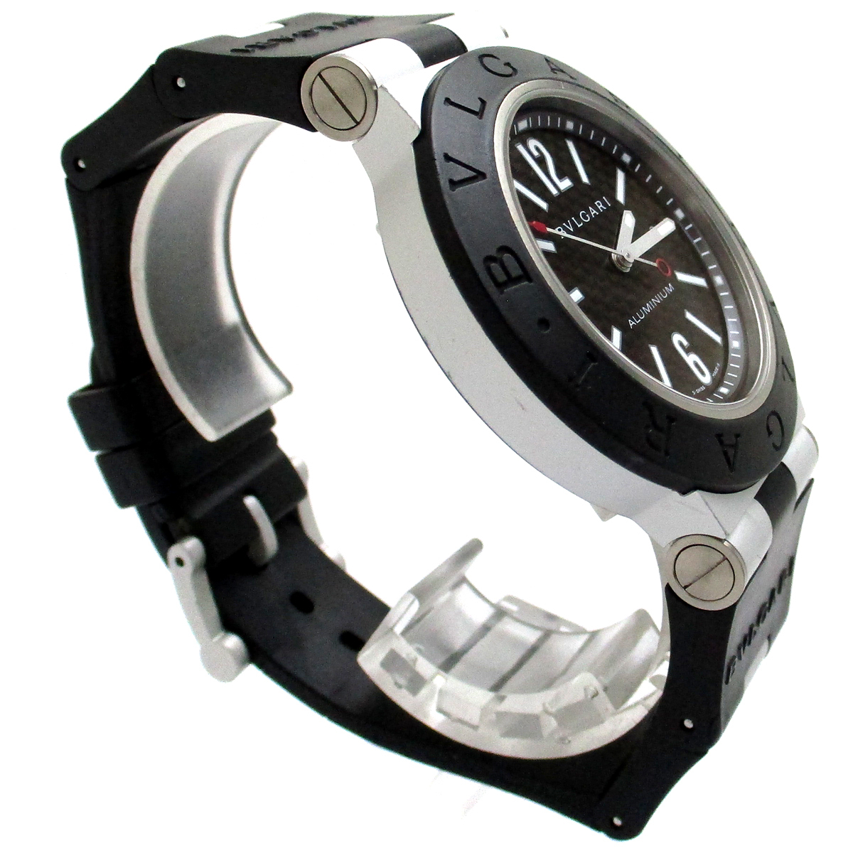 2021最新作】ブルガリ 時計 アルミニウム オート カーボンブラック メンズ AL44TA ラージモデル 腕時計 BOX BVLGARI 自動巻き  オーバーホール済 ブルガリ ブランド腕時計 アクセサリー、時計￥56,254-www.firefreeze.com