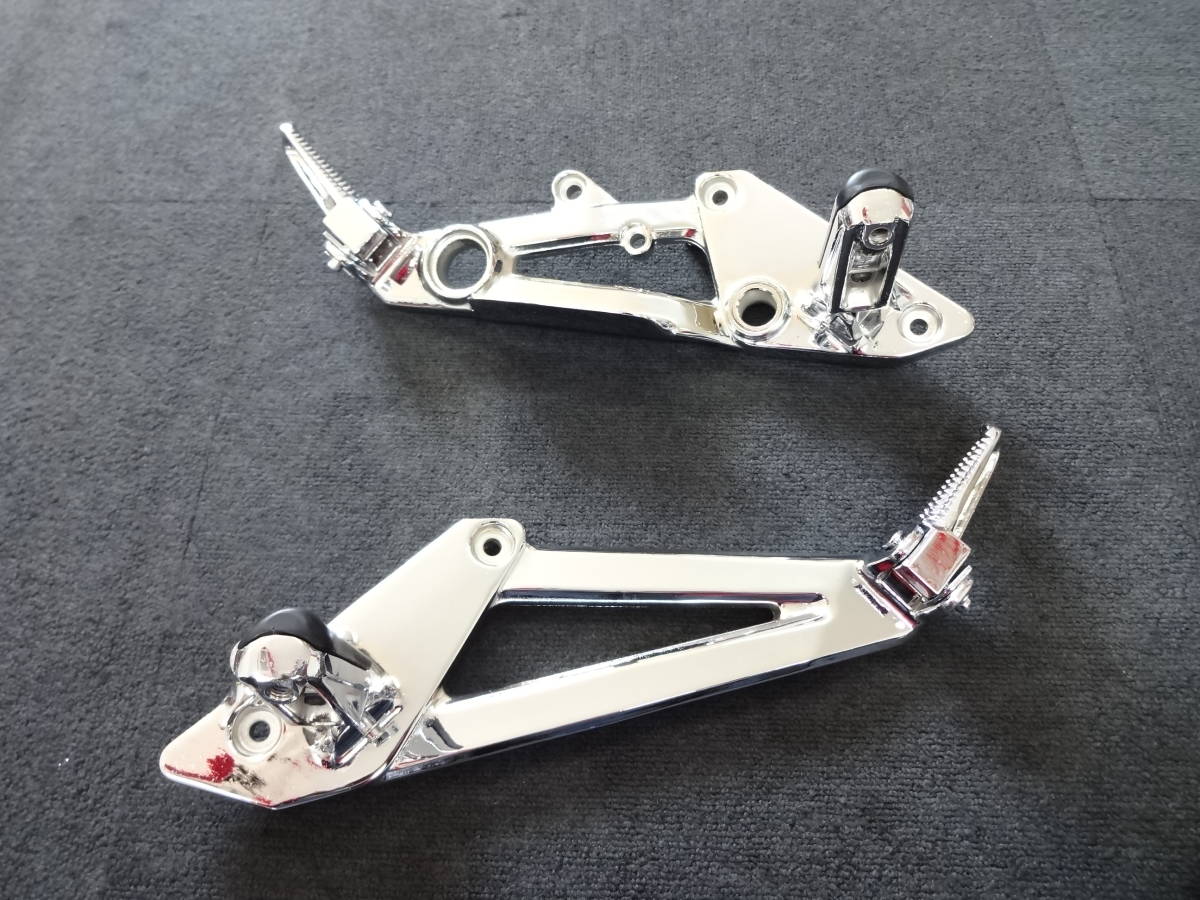激安商品 ゼファー400 メッキステッププレート 自動車・オートバイ