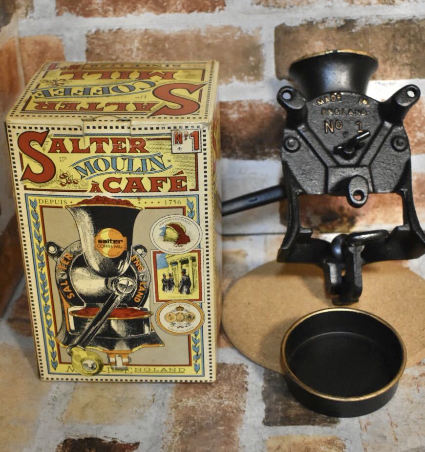 ☆デッドストック品☆ SPONG No.1 箱付き スポング コーヒーミル 手動