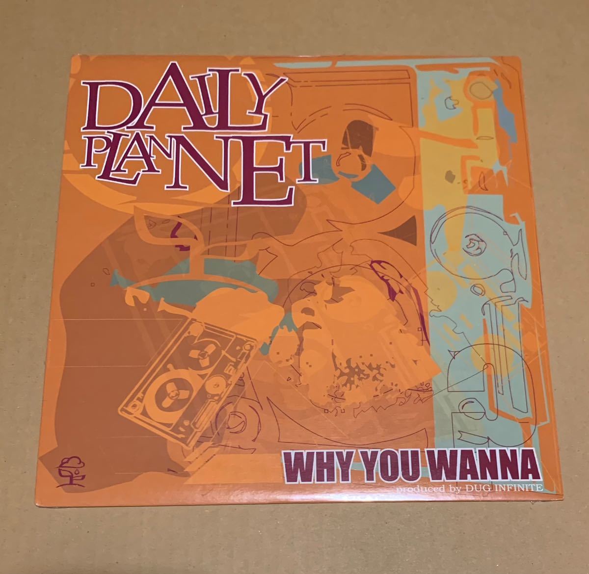 Daily Plannet Why You Wanna 12インチ All Natural シカゴ カナダ アングラ Mobb Deep Common レコード オリジナル盤 hip-hop レア_画像1