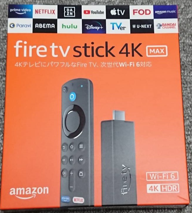 Fire TV Stick 4K Max Alexa対応音声認識リモコン 第3世代 付属  ストリーミングメディアプレーヤー(映像機器)｜売買されたオークション情報、yahooの商品情報をアーカイブ公開 - オークファン（aucfan.com）