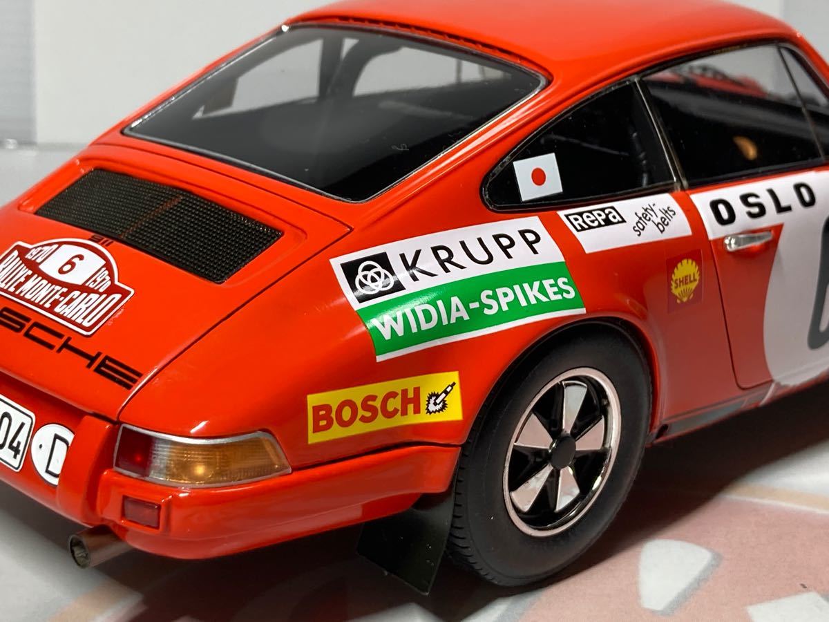 1/18 スパーク ポルシェ911 S モンテカルロラリー 1970 #6 1/18 スパーク ポルシェ911 S モンテカルロラリー 1970 #6