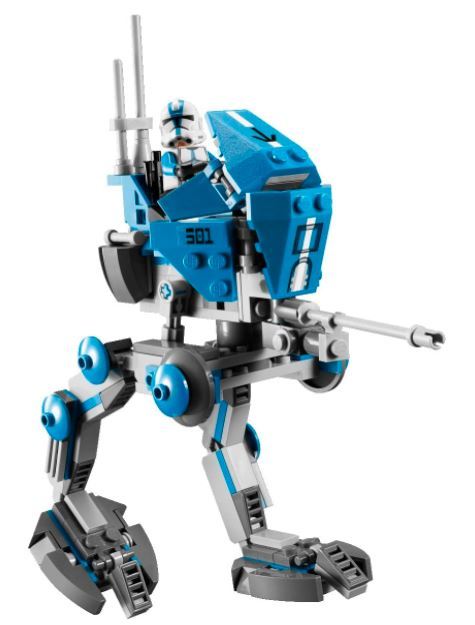 レゴ LEGO ☆ スターウォーズ Star Wars ☆ 75002 AT-RT 全地形用偵察兵器 ☆ 新品・未開封 ☆ ヘビーダメージ箱_画像3