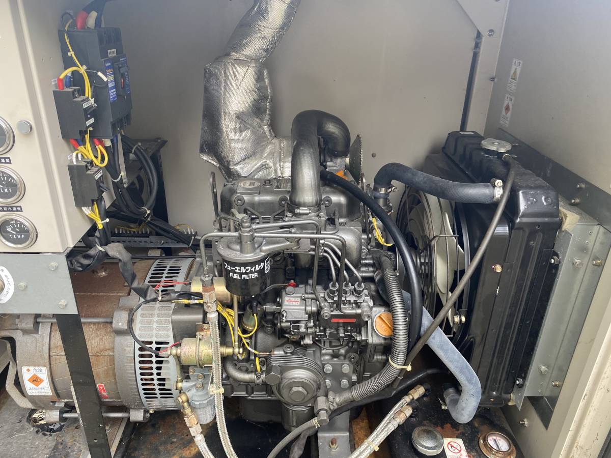 ヤンマー防災用自家発電機装置 非常用発電機 AUTO PACK AP35A-6 220V ヤンマー防災用自家発電機装置 非常用発電機 AUTO PACK AP35A-6 220V