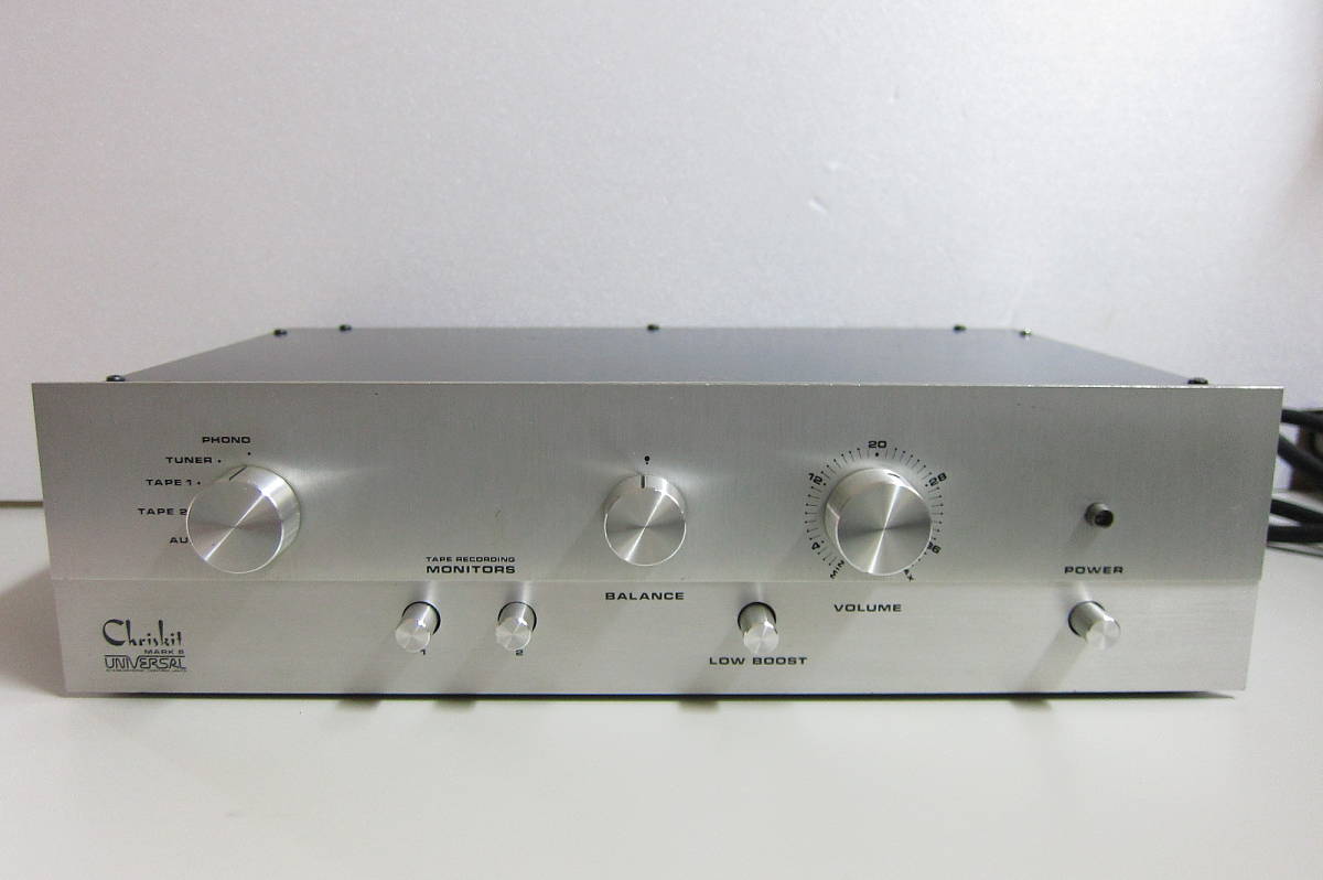 Chriskit MARK8 UNIVERSAL プリアンプ 動作品-