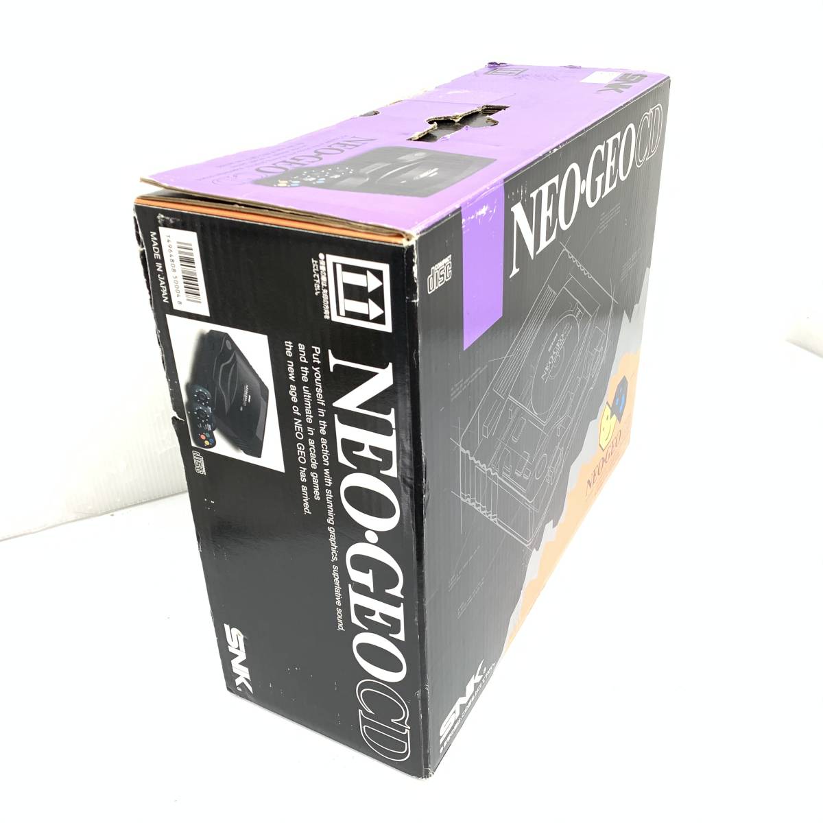 ジャンク SNK ネオジオCD 本体 トップローディング型 NEOGEO-CD