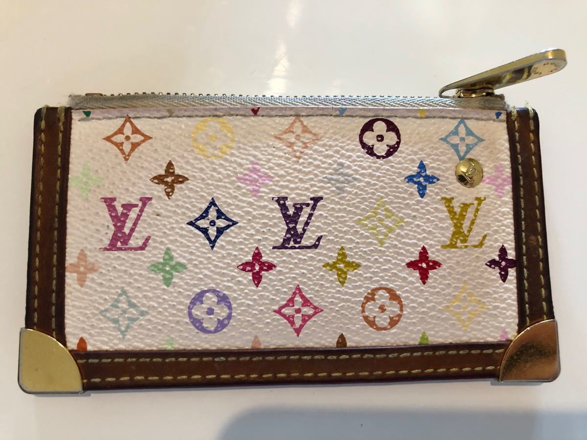 LOUIS VUITTON ルイヴィトン　／　マルチカラー　コイン＆キーケース