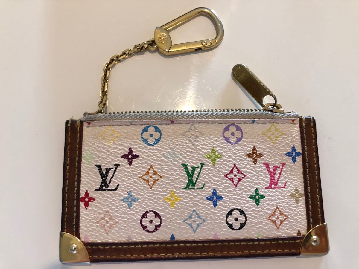 LOUIS VUITTON ルイヴィトン　／　マルチカラー　コイン＆キーケース