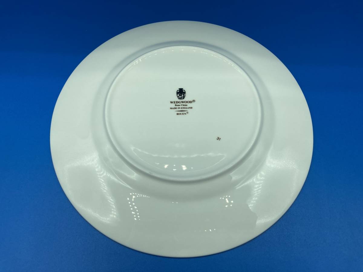 【used 箱なし】Wedgwood ウェッジウッド　★プレート お皿　★ROUEN ルーアン(廃番）(3)　★サイズ 210mm_画像5