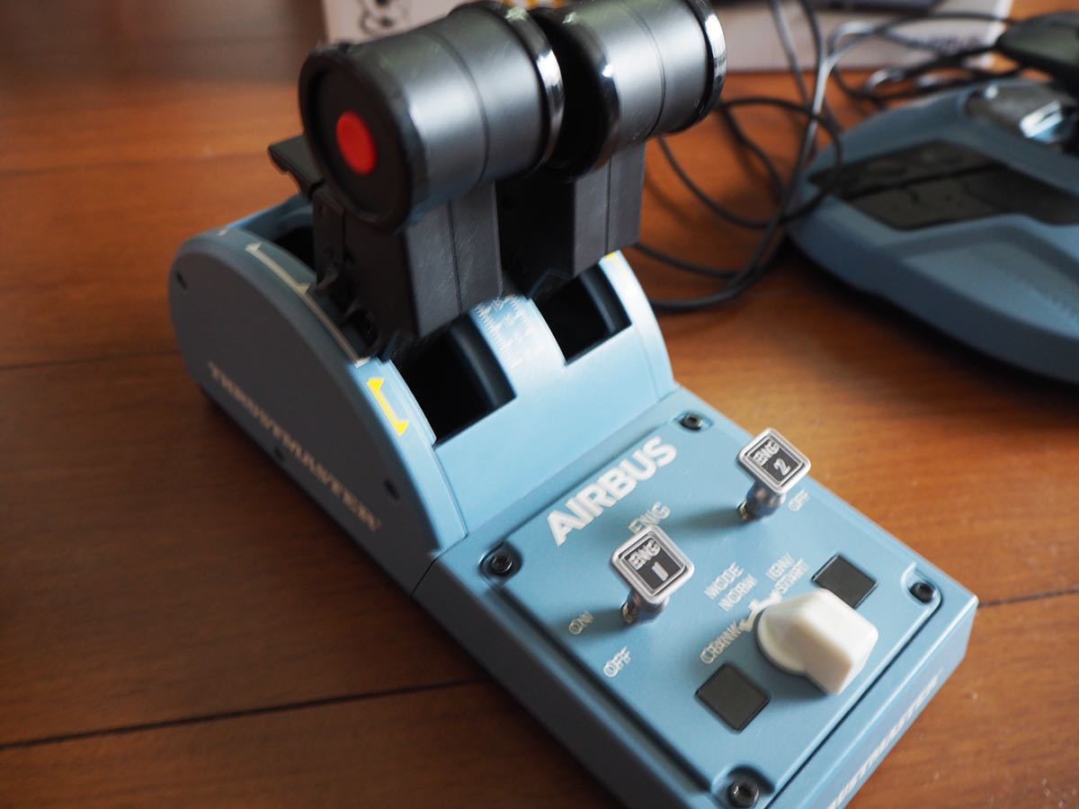 美品】Thrustmaster TCA Office Pack Airbus Edition フライト