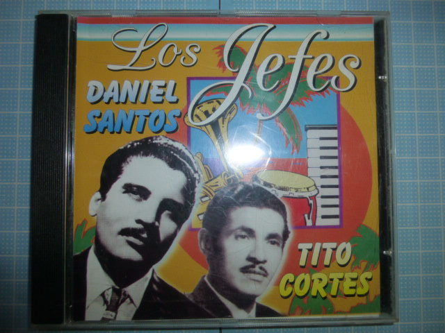 Ω　ＣＤ＊ルンバ・サルサ＊ダニエル・サントスDANIEL SANTOS　＆　ティト・コルテスTITO CORES 『ロス・へフェス』輸入盤＊全16曲_画像1