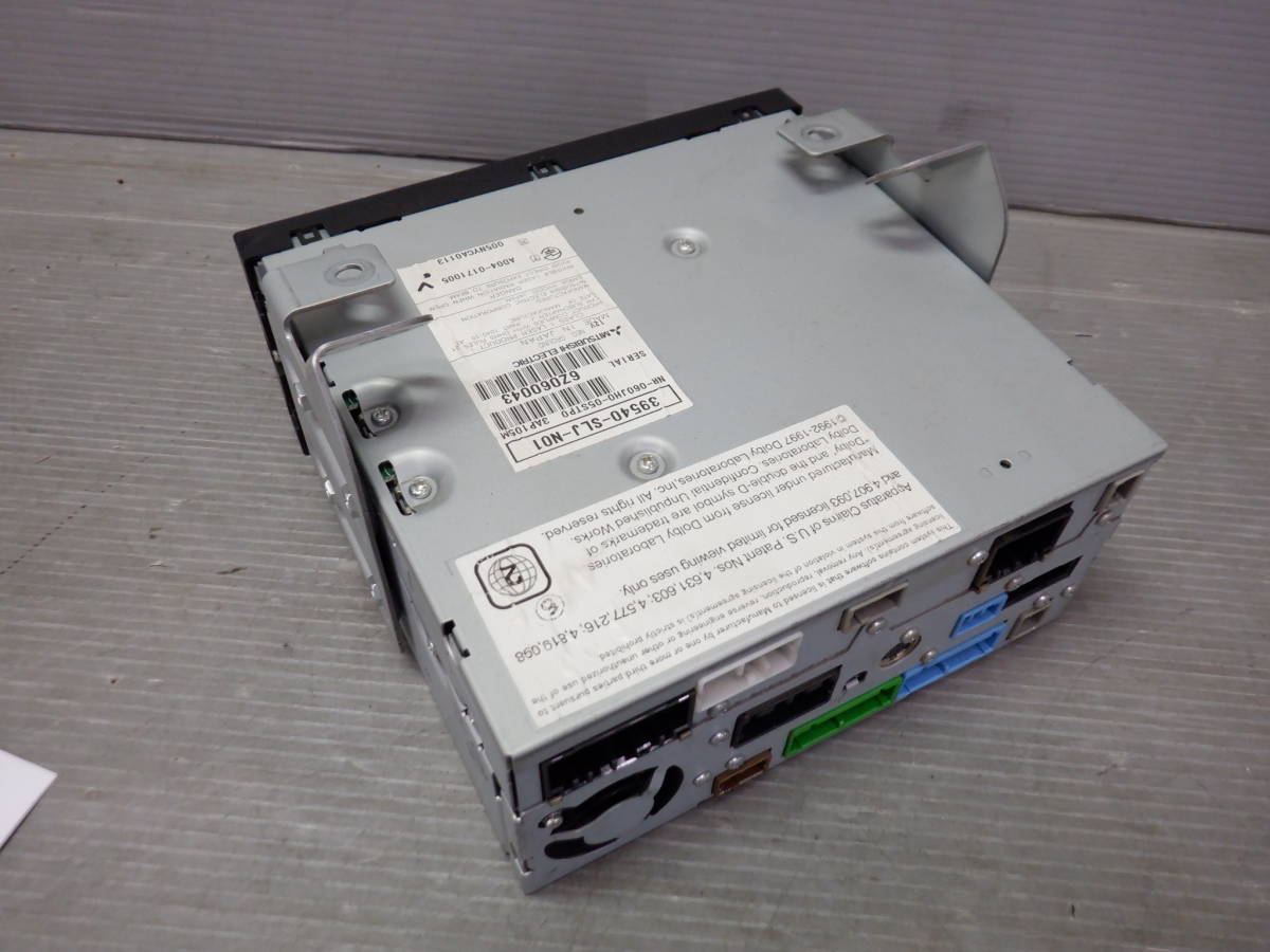 即決　H18年 ステップワゴン RG2 4WD G LSパッケージ 純正 HDD ナビゲーション DVDビデオ再生 39540-SLJ-N01 三菱//14翌【4-8063】入74017_画像6