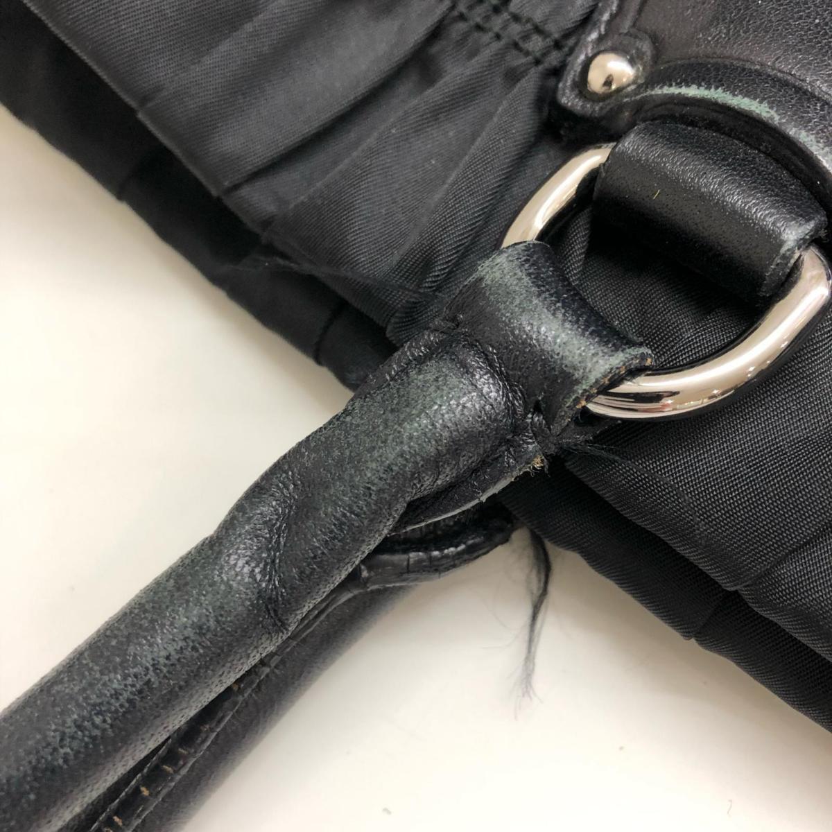 ヤフオク! - 1円 PRADA プラダ ショルダートートバッグ ナイ...