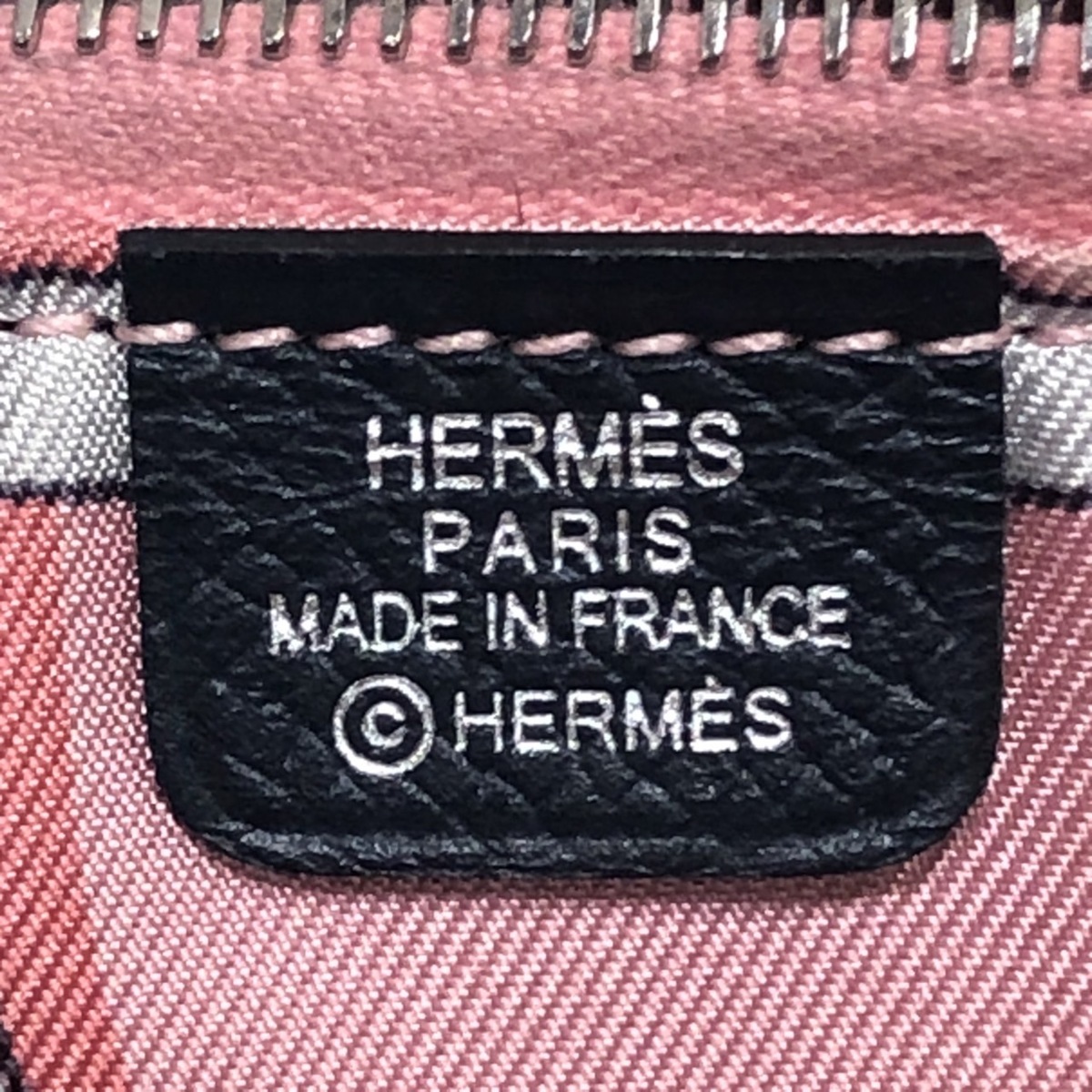 1円 HERMES エルメス 美品 アザップロング シルクイン 長財布 エプソン