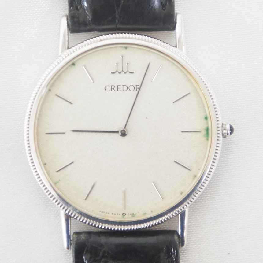 電池交換済 稼働品 SEIKO セイコー CREDOR クレドール 7371-0010 電池交換済 稼働品 SEIKO セイコー CREDOR クレドール 7371-0010
