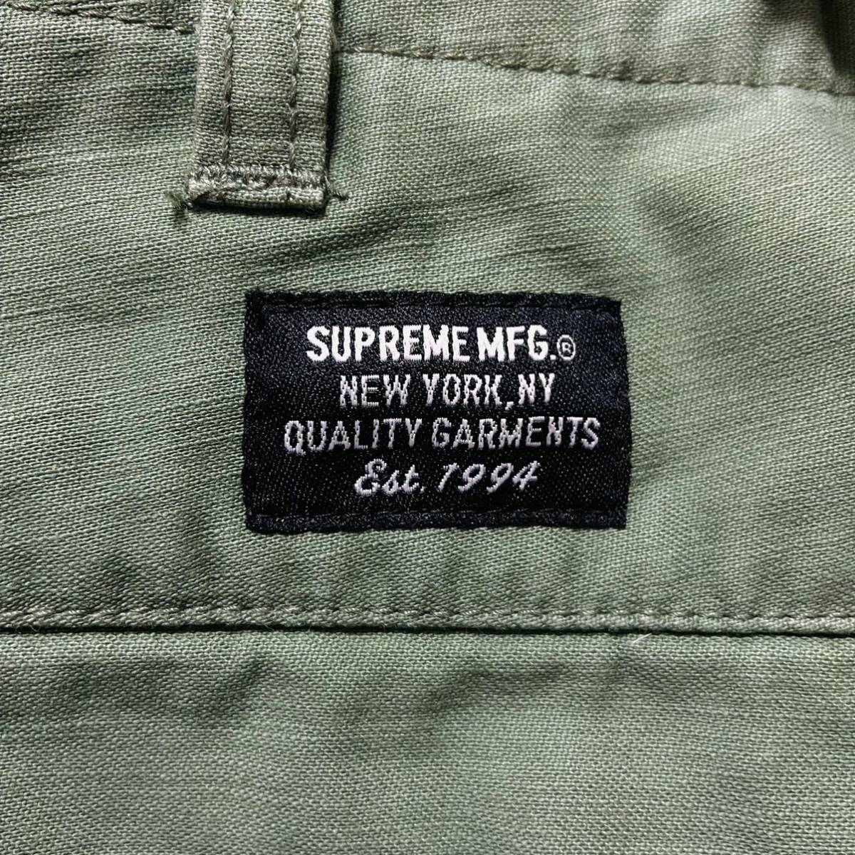 Supreme Cargo Pant Olive W34 L 21ss 2021年 オリーブ カーキ 緑 カーゴパンツ BDU 6ポケット 木村拓哉着 キムタク着_画像3