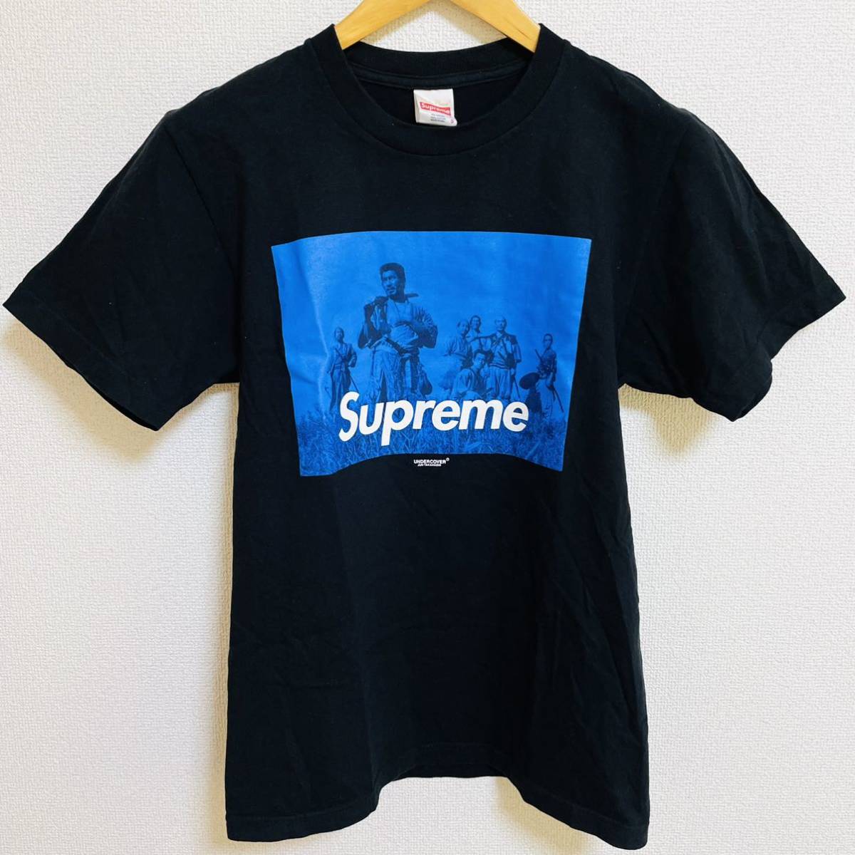 Supreme UNDERCOVER Seven Samurai Tee Black Blue S 16aw 黒 青