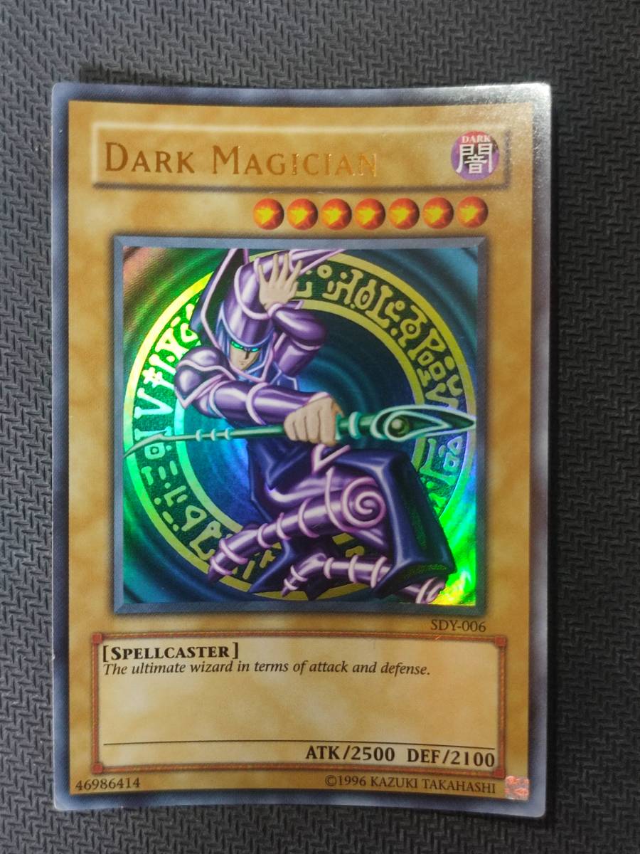 遊戯王　Dark Magician　ブラック・マジシャン （ウルトラレア） SDY-006　2