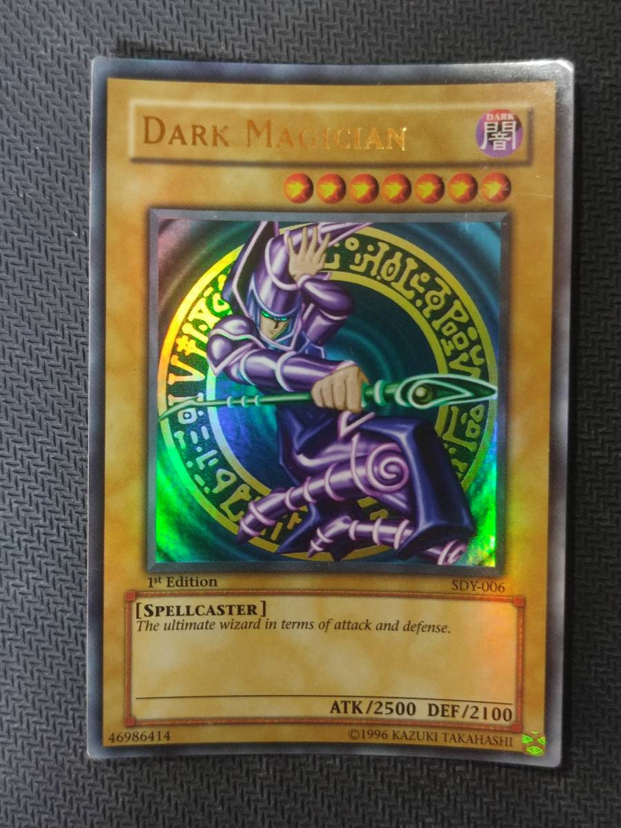 未使用品】 遊戯王 Dark Magician ブラック・マジシャン SDY-006 1st