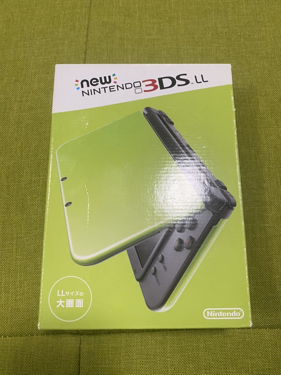 未使用品 NEWニンテンドー3DS LL ライム×ブラック thaispamanen.se