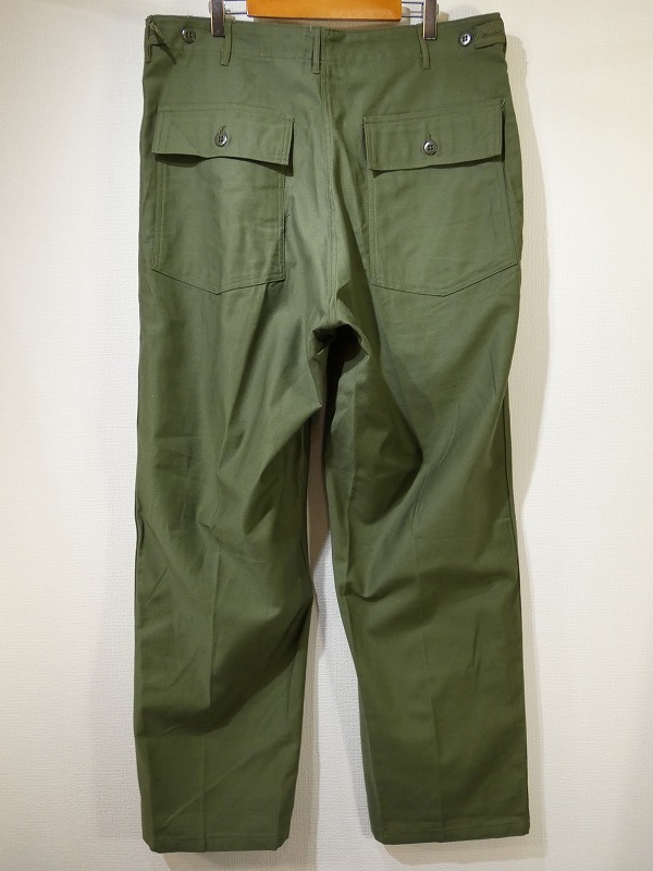 レア 希少 DEAD STOCK 60s 62年製 US ARMY OG-107 コットン サテン