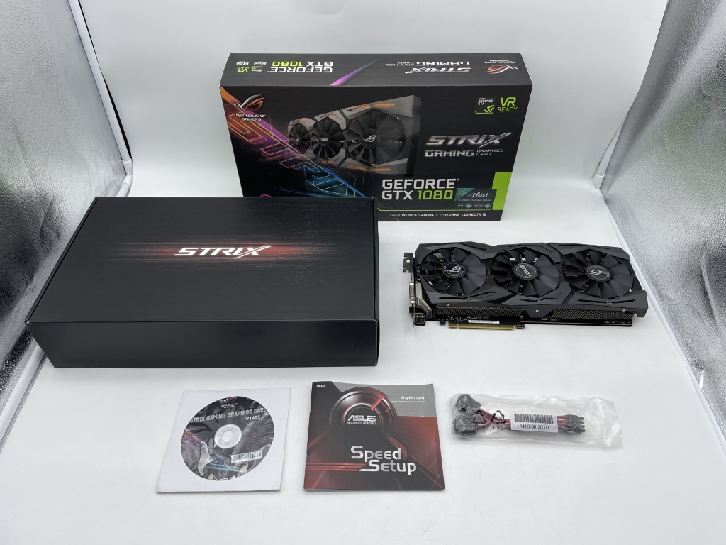 ASUS R.O.G. STRIXシリーズ NVIDIA GeForce GTX1080搭載ビデオカード