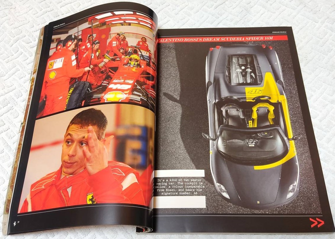 * Ferrari official Ferrari magazine Vol4 The Official Ferrari Magazine vol4 2009 F1s Koo te rear 599 612masa