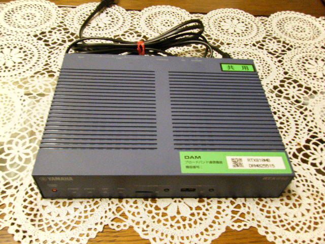 DAM 第一興商 ADSL・光共用 ルーター RTX810MB ic.sch.id