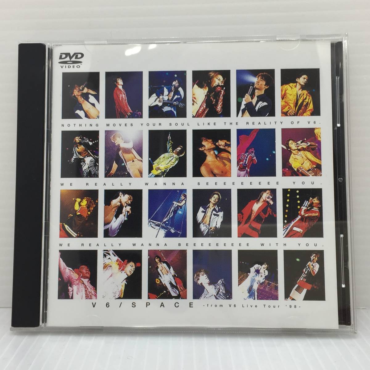 ◇avex trax V6 DVD SPACE from V6 Live Tour ’98 品◇