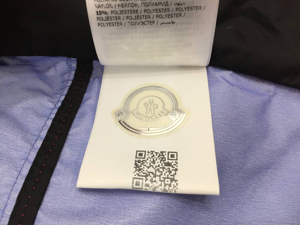 □ モンクレール MONCLER ナイロン ジャケット バックメッシュ バイ