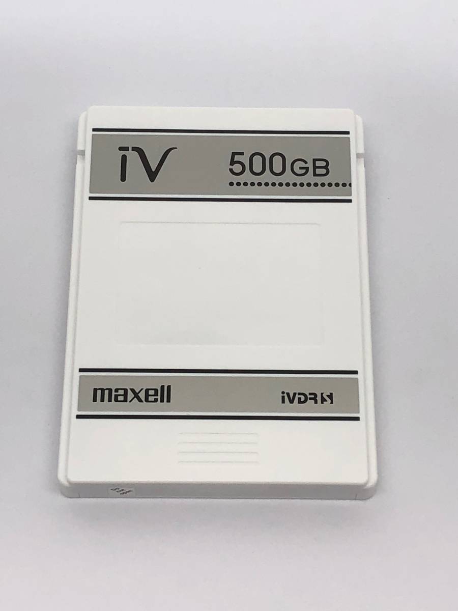 未使用未開封】maxell iVDRS 500GB カセットハードディスク-