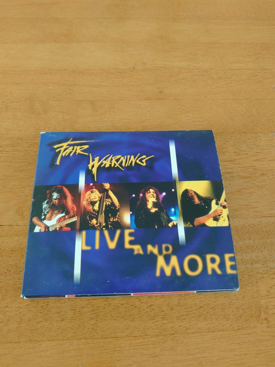 Fair Warning/Live&More フェア・ウォーニング/ライヴ・アンド・モア 国内盤 【2CD】_画像1